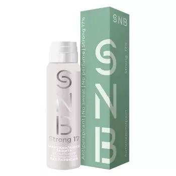 Антиперспирант для максимальной защиты от нормального и обильного потоотделения Strong 17 SNB туба 35мл