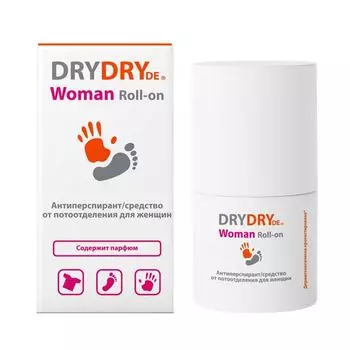 Антиперспирант от потоотделения парфюмированный для женщин Woman Dry Dry/Драй Драй фл. 50мл