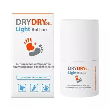 Антиперспирант при умеренном потоотделении Light Dry Dry/Драй Драй фл. 50мл