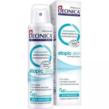 Антиперспирант-спрей Деоника (Deonica) Atopic Skin 150мл