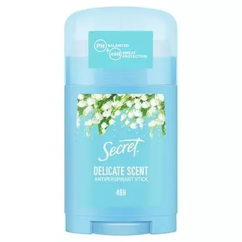 Антиперспирант твердый Delicate scent Secret/Секрет 40мл