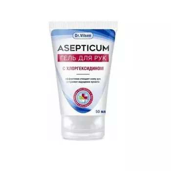 Антисептическийгель для рук с хлоргексидином Dr.Vilsen 50мл