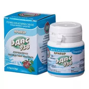 Эдас-938 Арнаур гранулы гомеопатические 20г