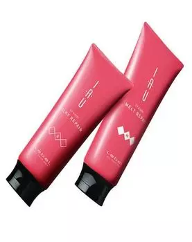 Аромакрем для укрепления волос шелковистой текстуры Silky repair IAU Lebel/Лебел 200мл