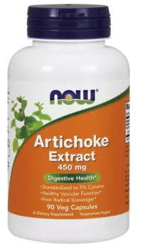 Артишока экстракт Now/Нау капсулы 565мг 90шт