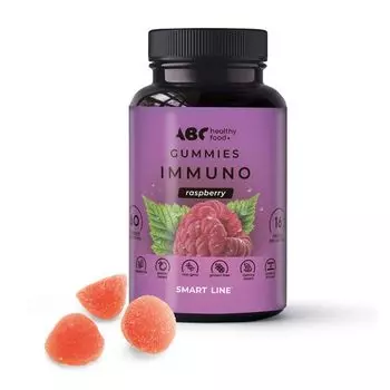 АВС хэлси фуд Комплекс Иммун с Бузиной, Прополисом и Эхинацеей со вкусом фруктов и ягод жев. пастилки 2,35г №60 (БАД)