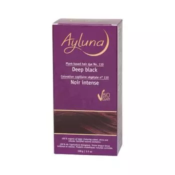 Ayluna Краска для волос №110 "ИССИНЯ-ЧЁРНЫЙ" растительная, 100 г