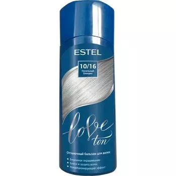Бальзам для волос оттеночный Love ton Estel/Эстель тон 10/16 Пепельный блондин 150 мл