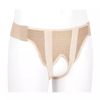 Бандаж грыжевой паховый Экотен ГПП-443, бежевый, обхват 82-90см р.M