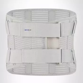 Бандаж-корсет на пояснично-крестцовый отдел Интелин SportSupport SL B04, серый, р.XXL