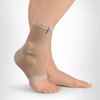 Бандаж на голеностопный сустав Интерлин РК F03, бежевый, р. M