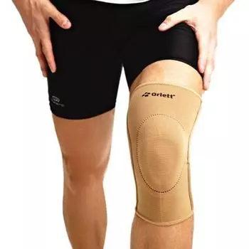 Бандаж на коленный сустав эластичный с пателлярным кольцом Orlett/Орлетт EKN-212, р.M