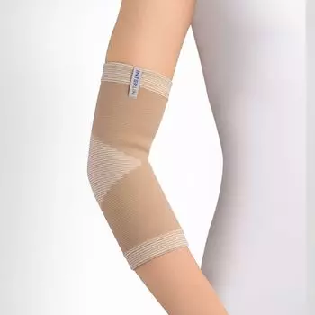 Бандаж на локтевой сустав Интерлин РК Е01, бежевый, р.S