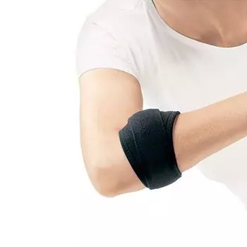 Бандаж на локтевой сустав теннисный локоть TEL-104 черный Orlett/Орлетт р.универ.