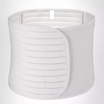 Бандаж послеоперационный на брюшную стенку Интерлин ML BA-30, белый,XXL