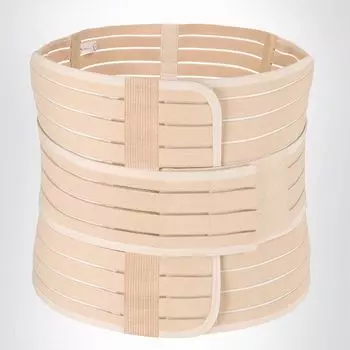 Бандаж при пупочных грыжах Интерлин ML BAS-1, бежевый, р. XXL