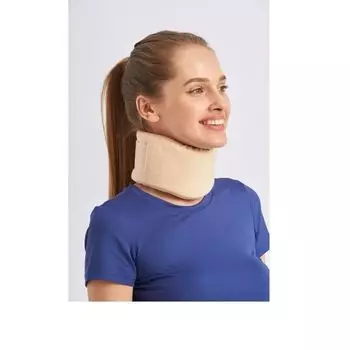 Бандаж-воротник для фиксации шейного отдела позвоночника Интерлин ML HB-1, бежевый, р.7