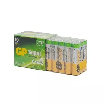 Батарейки алкалиновые GP Super Alkaline 24А ААA 30 шт.