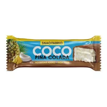 Батончик глазированный ананасовый Snaq Fabriq 40г