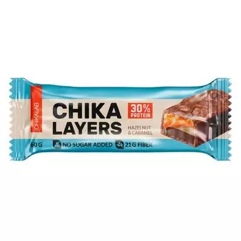 Батончик глазированный лесной орех с карамелью Layers ChikaLab 60г