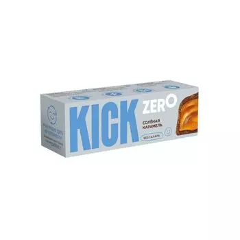 Батончик с соленой карамелью в шоколаде без сахара Kick zero/Кик зеро 45г