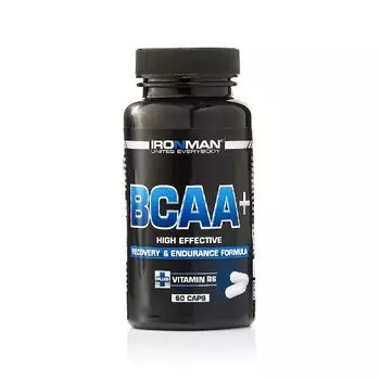 Аминокислота БЦАА/BCAA+ Ironman капсулы 60шт