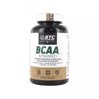 Аминокислота БЦАА/BCAA синергия+ STC Nutrition капсулы 554,82мг 120шт