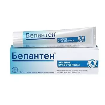 Бепантен крем для наружного применения, для сухой кожи 5% 100г Bayer/Байер