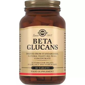Бета-глюканы Solgar/Солгар таблетки 1569мг 60шт