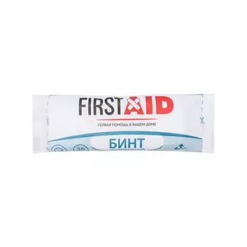 Бинт медицинский нестерильный First Aid/Ферстэйд 5м х 10см