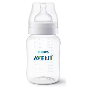 Бутылочка из полипропилена с силиконовой соской Anti-colic Philips Avent 260мл (SCF813/17)