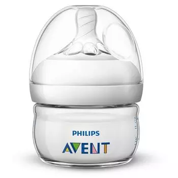 Бутылочка Philips Avent серии Natural 0 мес+, 60 мл, 1 шт. SCF039/17
