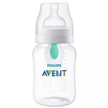 Бутылочка с силиконовой соской из полипропилена с 1 мес. Anti-colic Philips Avent 260мл (SCF813/14)