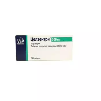Целзентри таблетки п/о плен. 300мг 60шт