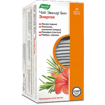 Чай энергия Био Эвалар фильтр-пакеты 1,5г 20шт