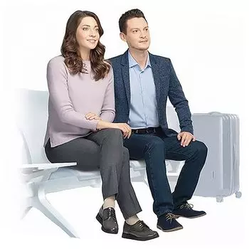 Чулки компрессионные до колена 2C155 класс компрессии 2 черный Venoteks/Венотекс р.XL