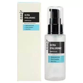 Cыворотка ампульная увлажняющая с гиалуроновой кислотой Coxir 50мл