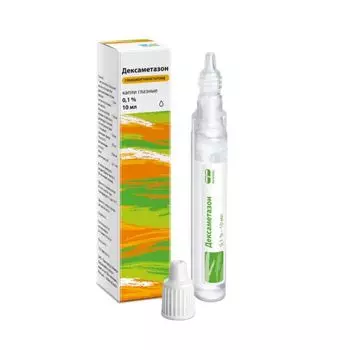 Дексаметазон Реневал капли глазные 0,1% 10мл