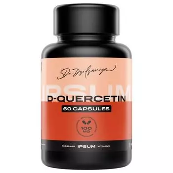 Дигидрокверцетин мицеллированный IPSUM капсулы мягкие желатиновые 1350мг 60шт