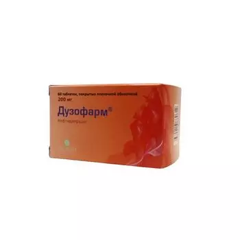 Дузофарм таблетки п/о плен. 200мг 60шт