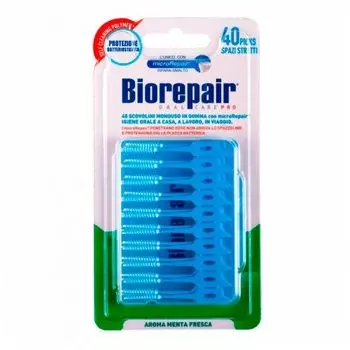 Ершики одноразовые мягкие зауженные Scovolini Monouso in Gomma Stretti Biorepair/Биорепэйр 40шт