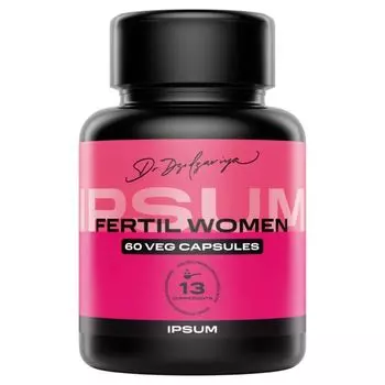 Фертил женский IPSUM капсулы 834мг 60шт