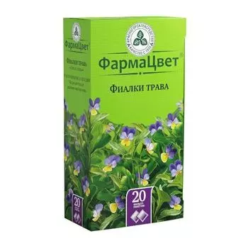 Фиалки трава фильтр-пакеты 1,5г 20шт