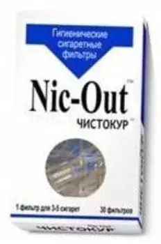 Фильтр-мундштук Чистокур Nic-Out 30 шт.