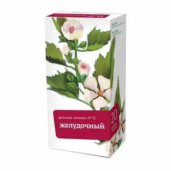 Фиточай Алтай №12 Желудочный фильтр-пакет 2г 20шт