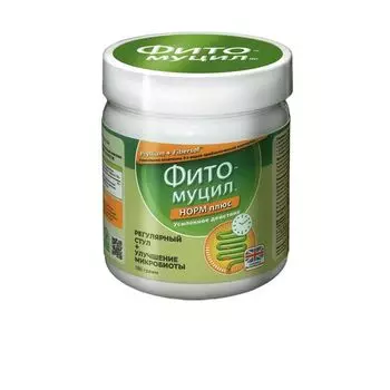 Фитомуцил Норм Плюс порошок банка 180г