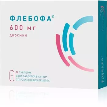 Флебофа таблетки 600мг 30шт