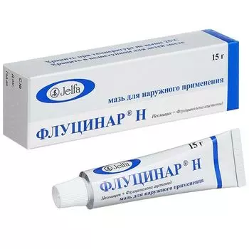 Флуцинар Н мазь д/нар. прим. туба 15г