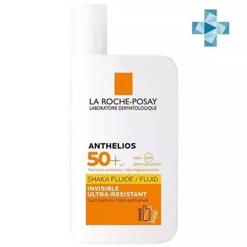 Флюид солнцезащитный для лица и кожи вокруг глаз SPF50+ Shaka Anthelios La Roche Posay/Ля рош позе фл. 50мл (MB1654000)