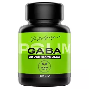 Габа IPSUM капсулы растительные 769мг 60шт